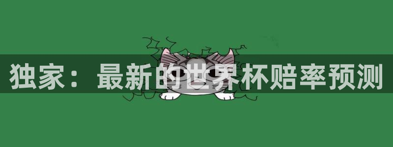 2026世界杯赛程：独家：最新的世界杯赔率预测
