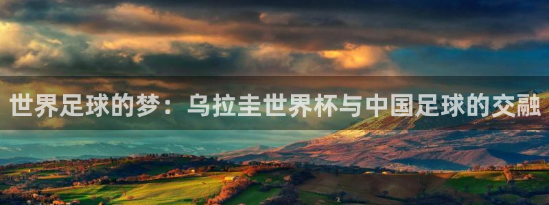 世界杯官网入口：世界足球的梦：乌拉圭世界杯与中国足球的交融